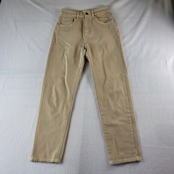 Cotton On “Mom Jeans” Beige  in Color relaxed straight Women's Size 4 - Picture 8 of 11
